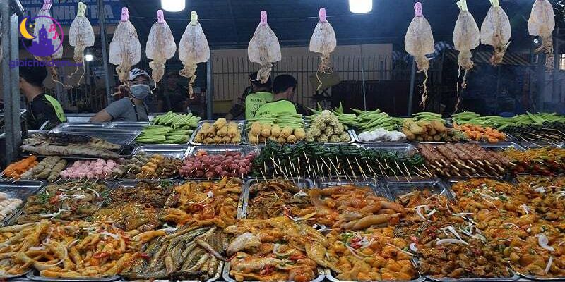 Ẩm thực tại chợ đêm Phan Rang